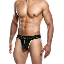 MALE BASICS String NEON MaleBasics Noir-Jaune